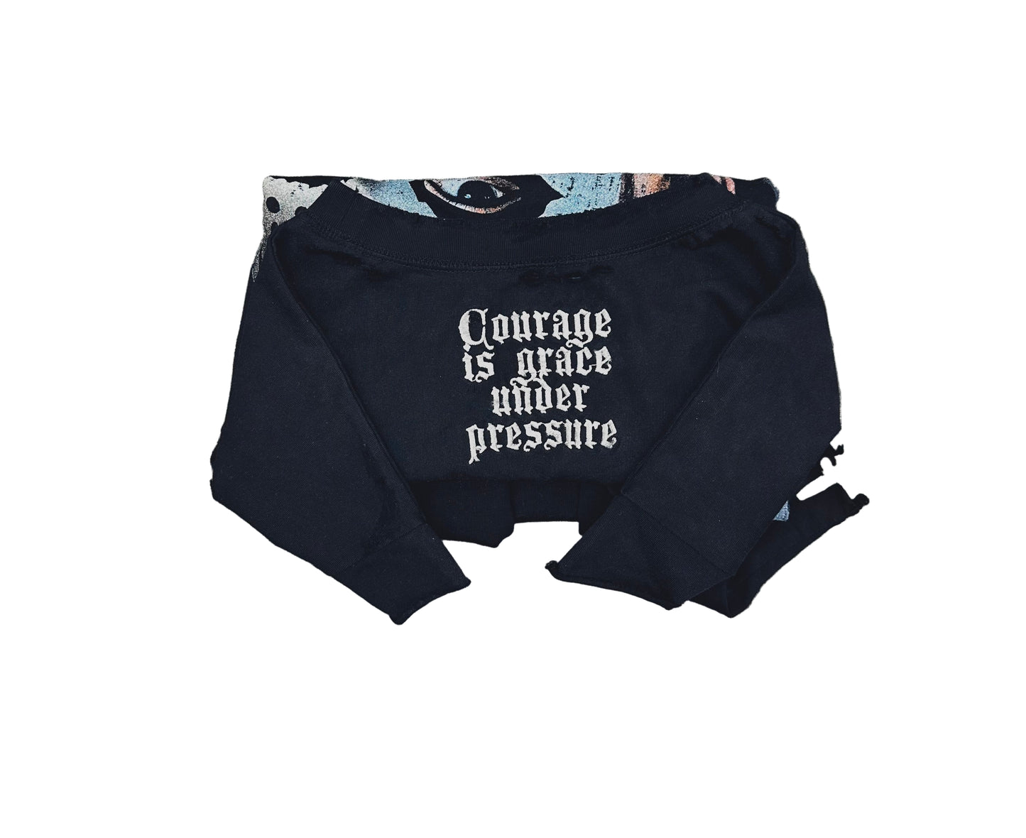 Courage Distressed Tee
